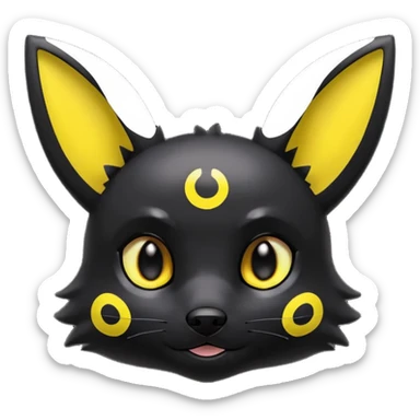 umbreon emoji sticker