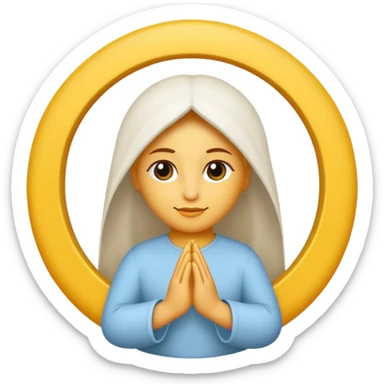 Quiero un emoji de la paz con una paloma blanca y un círculo sticker