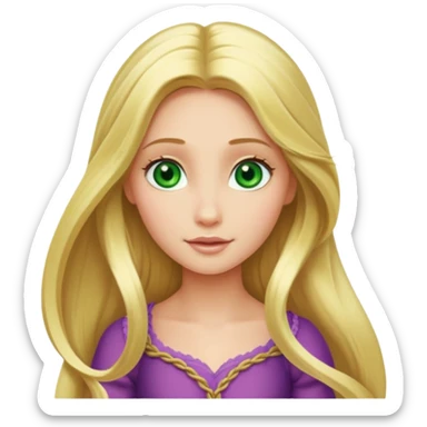 rapunzel sticker