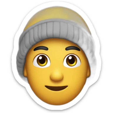 quackity twitch streamer beanie sticker