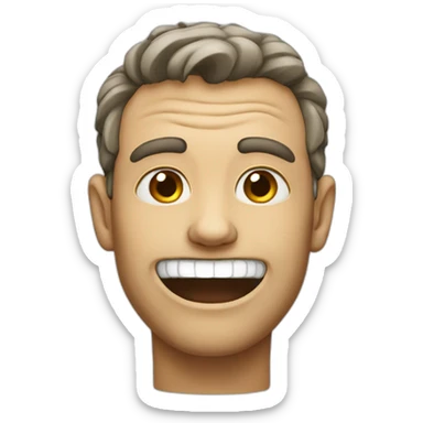 whinning guy sticker