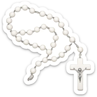 Rosary sticker