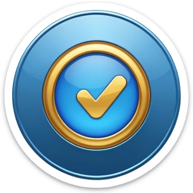 Verification badge for instagram sticker