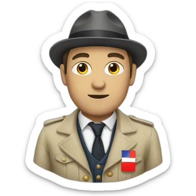 French nationalist sticker