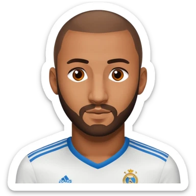 karim benzema sticker