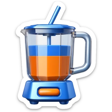 Genarte for a me a Blender Program logo sticker