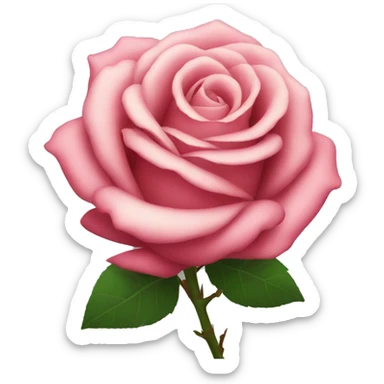 Rose sticker
