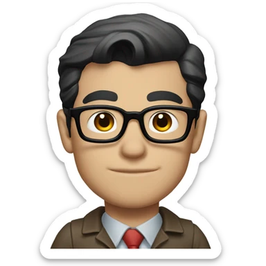 clark Kent superman sticker