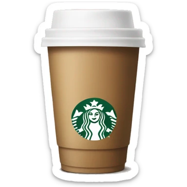 Starbucks coffee sticker