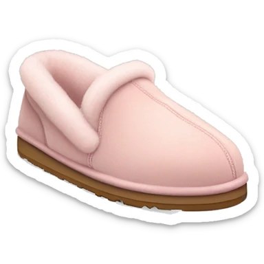 Light pink UGG Tasman slippers  sticker