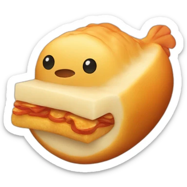 piece of kibbeling sticker