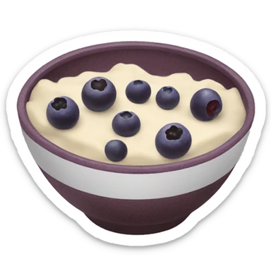 Acai bowl sticker