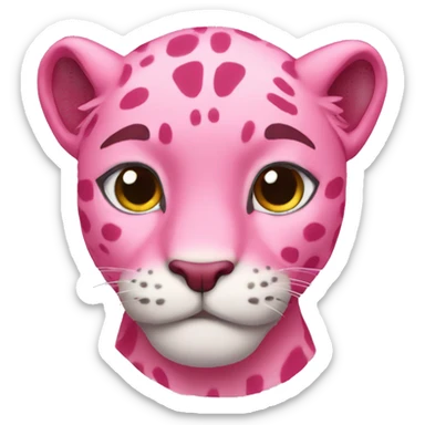 Pink panter sticker