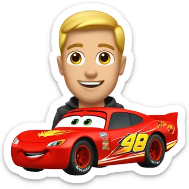 Flash McQueen sticker