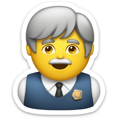 calificacion de examen sticker