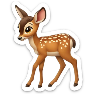 Bambi sticker