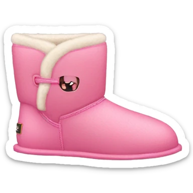 pink ugg boots sticker