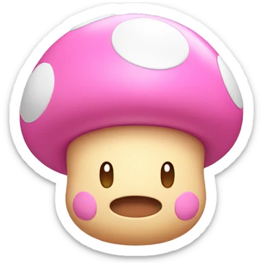 Toadette sticker