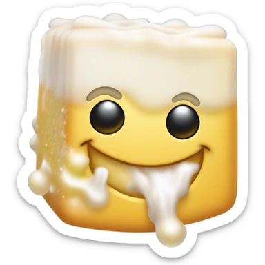 Jabón con burbujas sticker