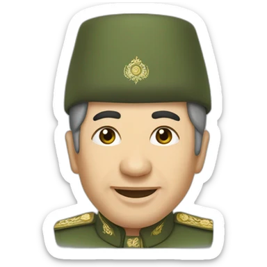 Shavkat Mirziyoyev uzbekistan sticker