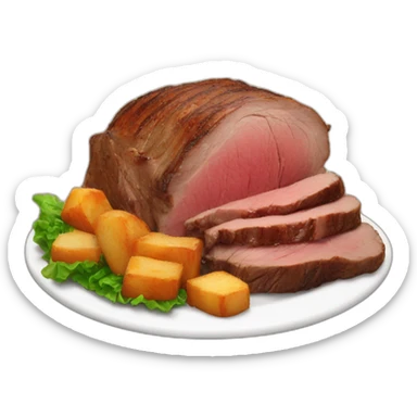 roast beef sticker