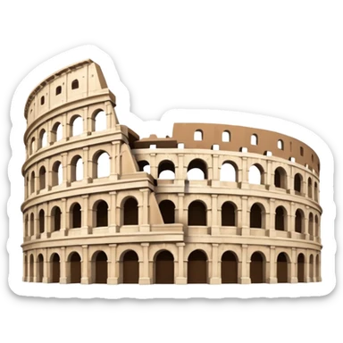 rome Coliseum sticker