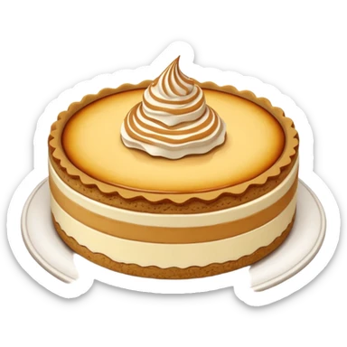 kurabiye ezmeli cheesecake sticker