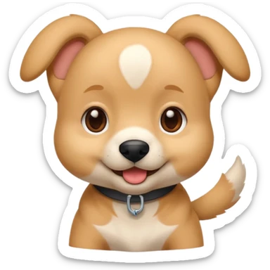 Human pup sticker