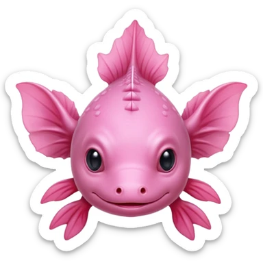 Axolotl sticker