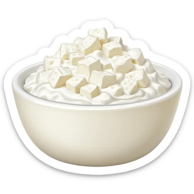 cottage cheese sticker