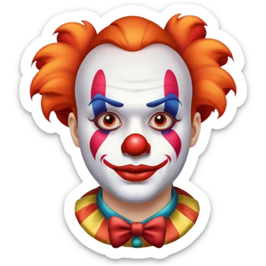 Fat Kim jong-un is a clown!!! sticker