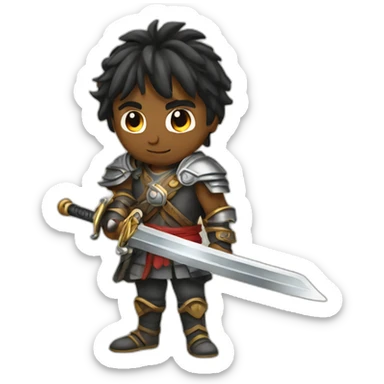 swordsman sticker