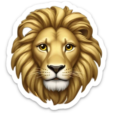 Iran lion and sun flag sticker