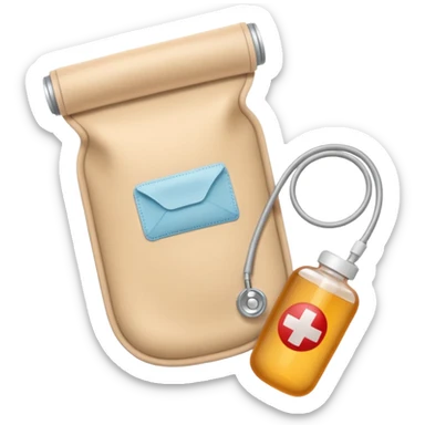 hautschutzring neben einem stomabeutel sticker