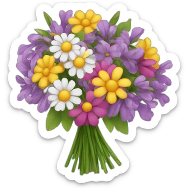 Flowers bouquet  sticker