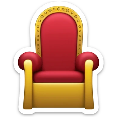 Aqueens throne sticker