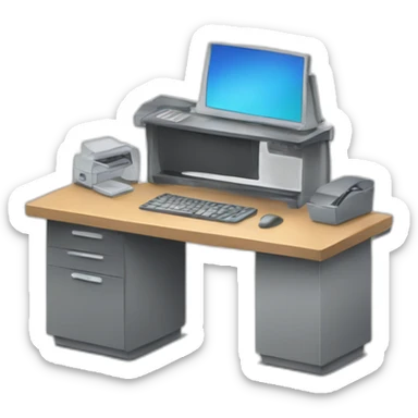workstation sticker