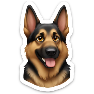 german shepard sticker