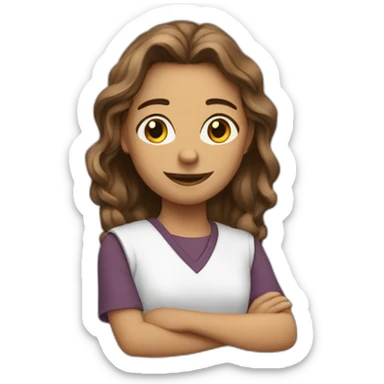 asesora comercial sticker