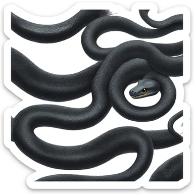Black Snake sticker