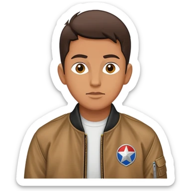 main hero from "The Drive" sticker