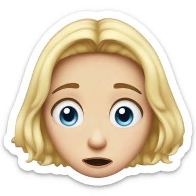 Alice In Wonderland crying  sticker