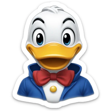 donald duck sticker