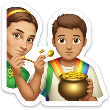 Rainbow Road sticker