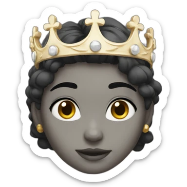 Natasha crown sticker