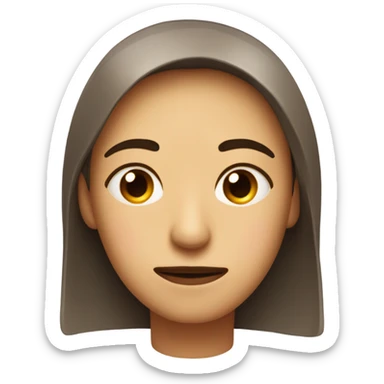 My eyes after I’ve looked at the computer screen for way too long sticker