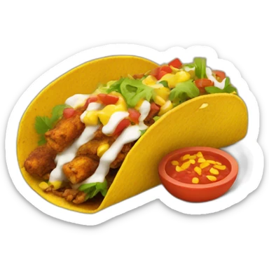 tacos al pastor sticker