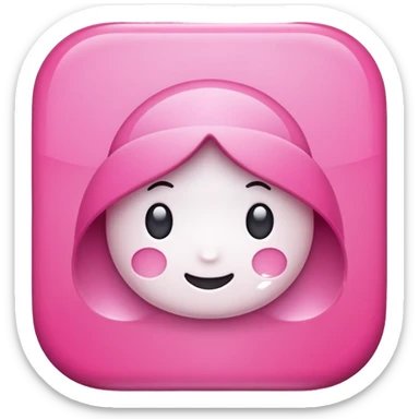 pink all apps icon sticker