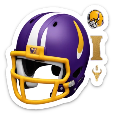 Minnesota Vikings emojis  sticker