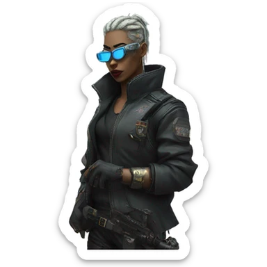 Cyberpunk Tokyo sticker